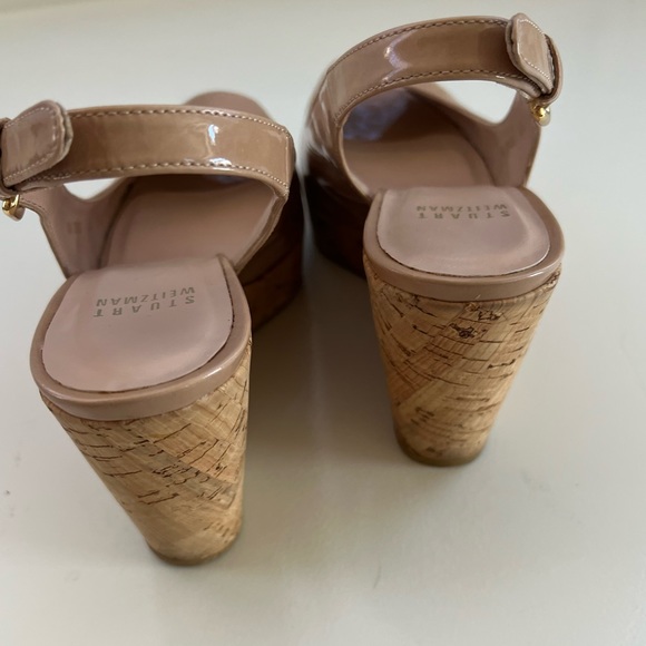 Stuart Weitzman Nude Wedges - Picture 5 of 10